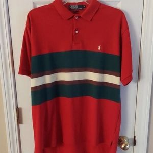 Polo Ralph Lauren Vintage golf & polo shirt LG 44 EUC! LIKE NEW Y2k